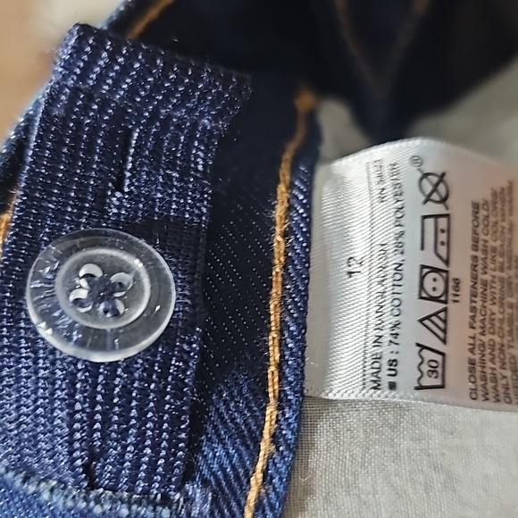 Old Navy Blue Skinny Jeans Size 12 NWT - Picture 6 of 6